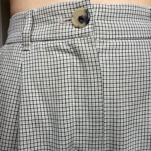 Plaid Tapered Aritzia Trouser